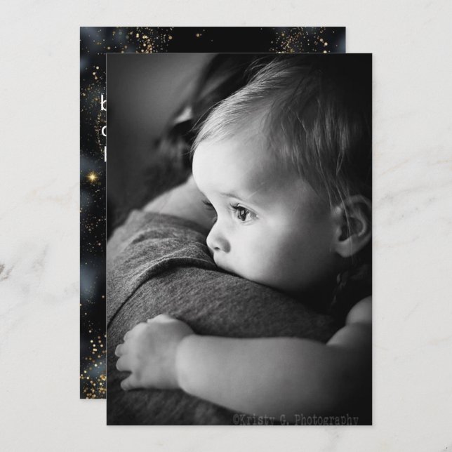 Say 'Thank You’ in Style: Baby Thank You Cards (Front/Back)