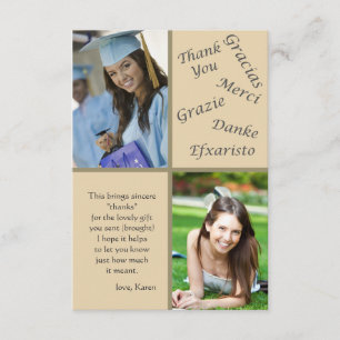 Say Thanks Photo Thank You Notes