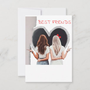 Say Thanks to Your Bestie with Our 'Best Friends'  Thank You Card