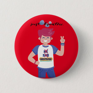 Say Their Name men's graphic Design 6 Cm Round Badge