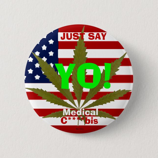 Say Yo! - Button (Front)