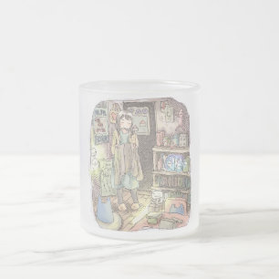 Sayagoji Frosted Glass Coffee Mug