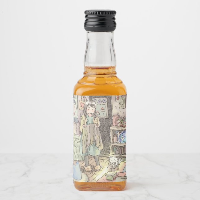 Sayagoji Liquor Bottle Label (Front)
