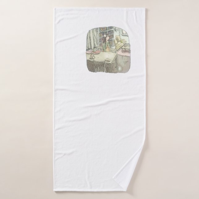 Sayaku Gokuchi Bath Towel (Bath Towel)