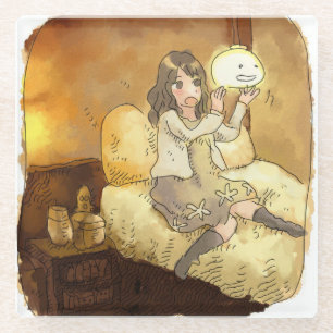 Sayakusaji Glass Coaster