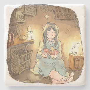 Sayanashi Stone Coaster