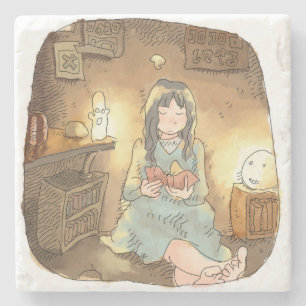 Sayanashi Stone Coaster