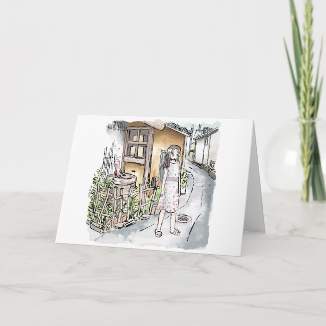 Sayanija Note Card (Front)