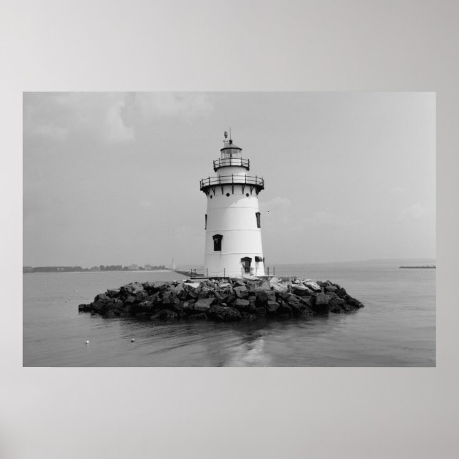 Saybrook Breakwater Light Poster (Front)