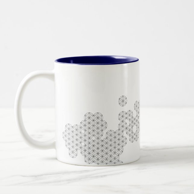 Saybrook 'Flower of Life' Coffee Mug (Left)