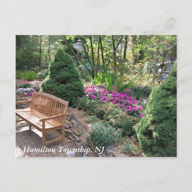 Sayen Gardens Postcard (Front)