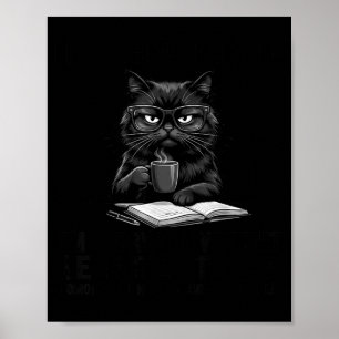 Saying Cat For Mens Womens Funny I Have Selective  Poster