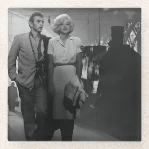 Saying Farewell Glass Coaster