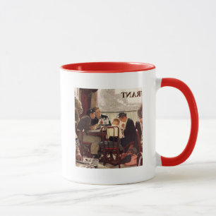 Saying Grace by Norman Rockwell Mug