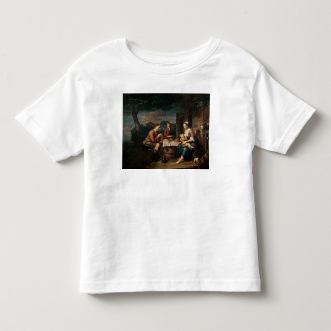 Saying Grace Toddler T-Shirt (Front)