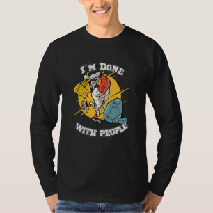Saying Im Done With People Choleric Gorilla T-Shirt