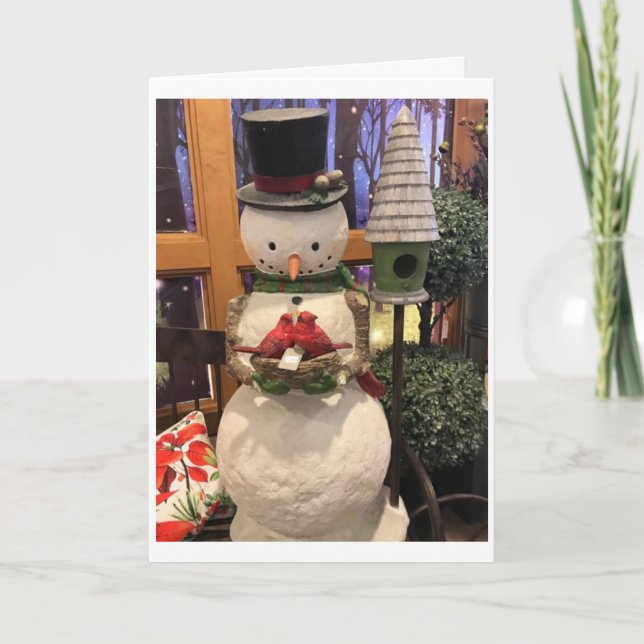 SAYING "MERRY CHRISTMAS" TO "YOU" IS SPECIAL HOLIDAY CARD (Front)