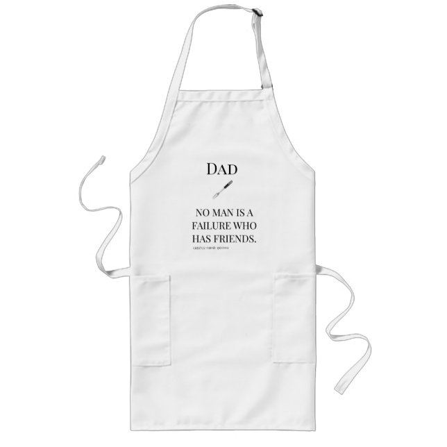 Saying of an Angel Long Apron (Front)
