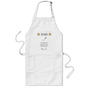 Saying of an Angel Long Dad Apron