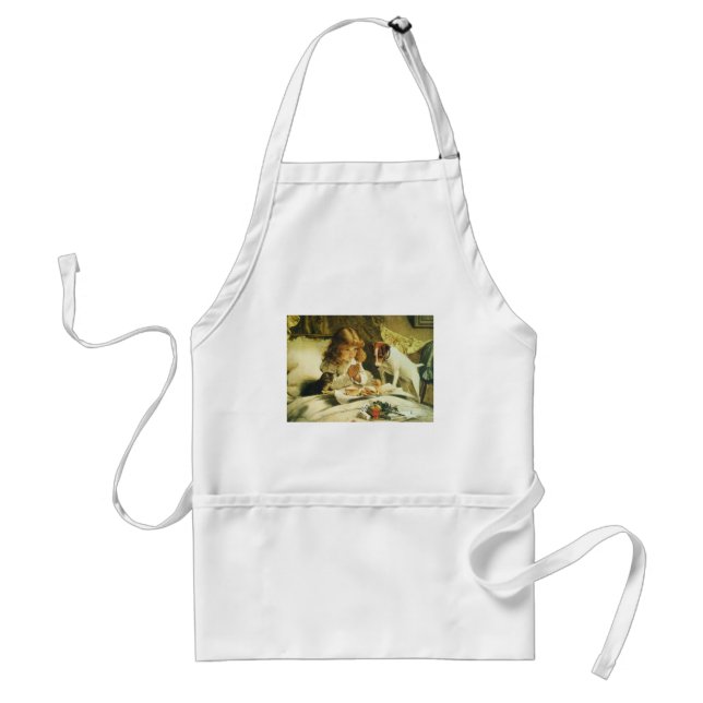Saying Our Prayers, Suspense Charles Burton Barber Standard Apron (Front)