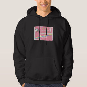 Saying Unicorn Paradies Instead Of Reality Place S Hoodie