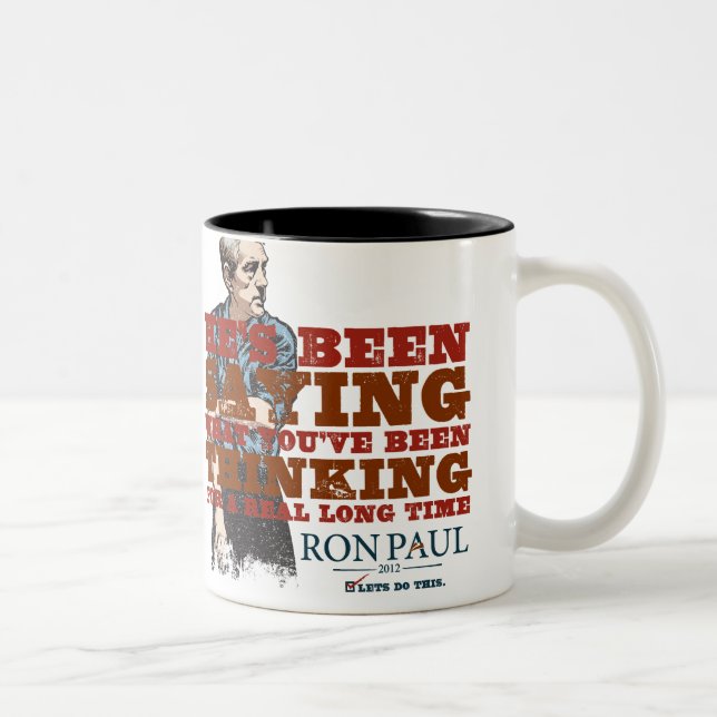 Saying What You're Thinking Mug (Right)