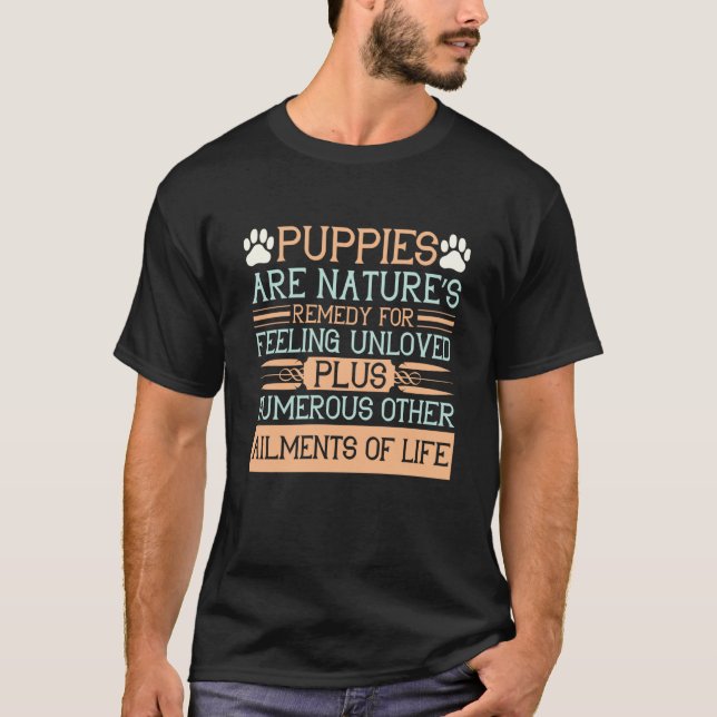 Sayings For Dog For Men Women Family Friends T-Shirt (Front)