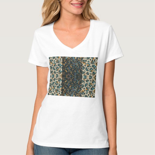 Sayitprint & dragons patterns T-Shirt (Front)