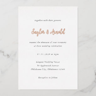 Saylor Modern Wedding