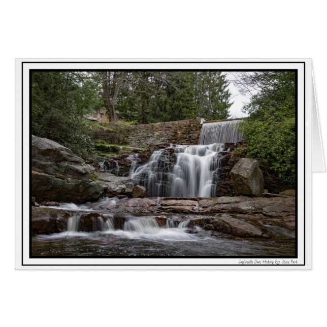 Saylorsville Dam Note Card (Front Horizontal)