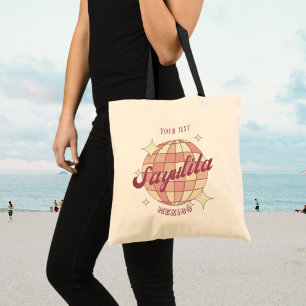 Sayulita Mexico Retro Vintage Party souvenir  Tote Bag