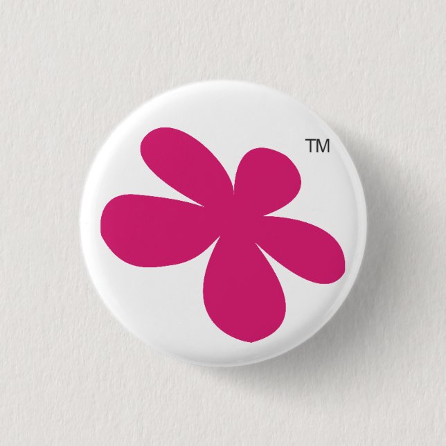 Sazbean Flower Button (Front)