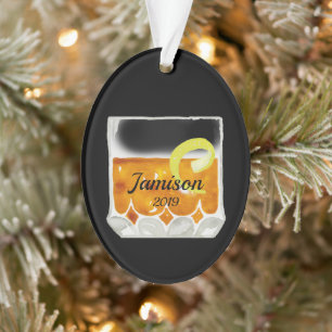 Sazerac Cocktail Personalised Ornament