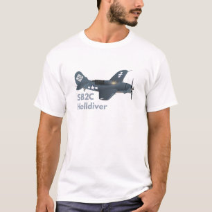 SB2C Helldiver / A-25 Shrike WW2 Aeroplane T-Shirt