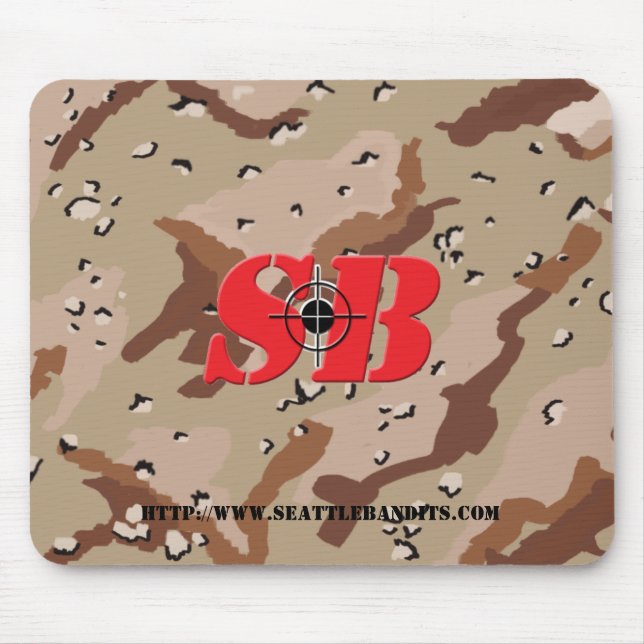 SB Camo Mouse Pad (Front)