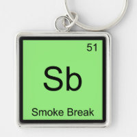Sb - Smoke Break Chemistry Element Symbol Tee