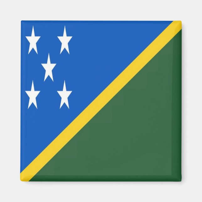 SB - Solomon Islands - Flag Magnet (Front)