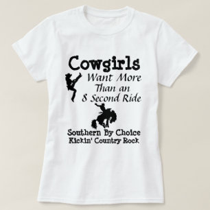 SBC Cowgirl More than 8 Second Ride T-Shirt