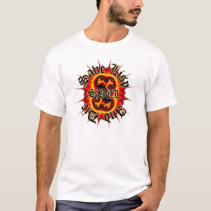SBCL Inferno Fractal White Tee