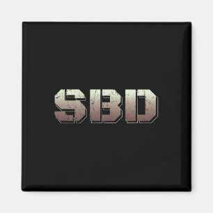 Sbd Squat Bench Deadlift Powerlifting Magnet