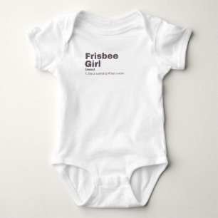sbee Girl - Frisbee Baby Bodysuit
