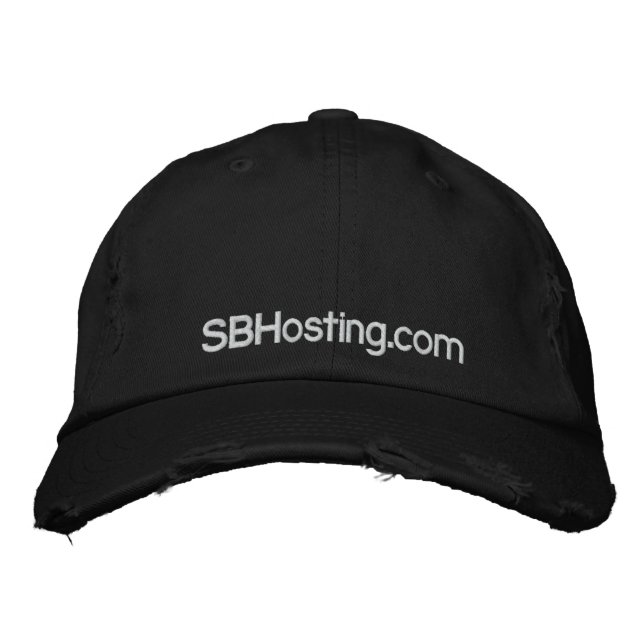 SBHosting.com Embroidered Hat (Front)