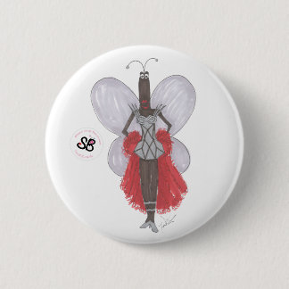 SBM Pseudo Celebrity Geometric Fashion Button Pin