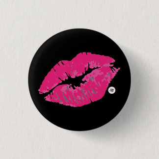 SBM Signature Kiss Mini Button Pin