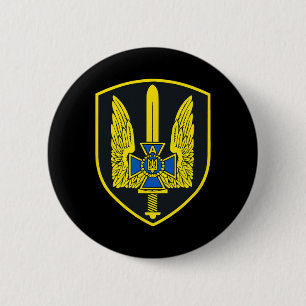 Sbu Alfa Group - Ukraine Special Forces Alpha Spet 6 Cm Round Badge
