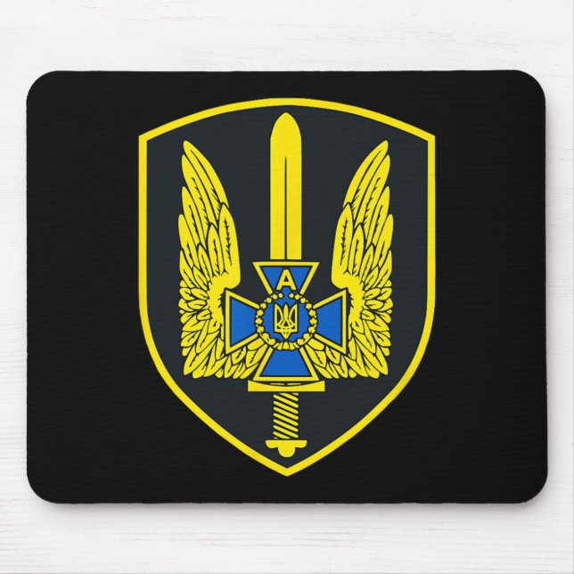 Sbu Alfa Group - Ukraine Special Forces Alpha Spet Mouse Mat (Front)