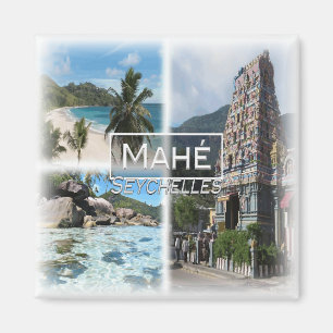 SC0030 Africa, Seychelles, Mahe, fridge Magnet