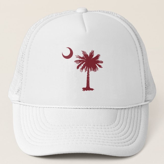 SC Palmetto & Crescent Trucker Hat (Front)