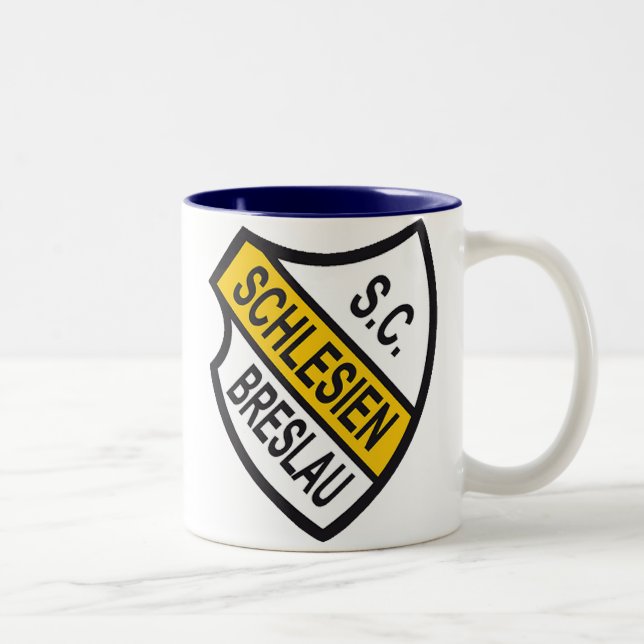 SC Schlesien Breslau Two-Tone Coffee Mug (Right)