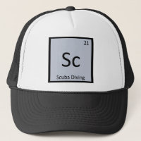 Sc - Scuba Diving Sports Chemistry Periodic Table